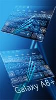 برنامه‌نما Keyboard for Samsung galaxy A8+ عکس از صفحه