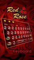 Red Rose Keyboard poster