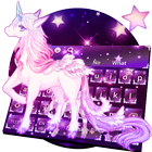 Galaxy Unicorn Keyboard Theme icon