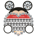 Cute Micky Bowknot Keyboard Theme