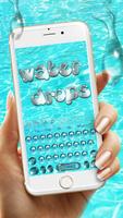 Glass water Keyboard Theme ภาพหน้าจอ 3