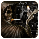 Smoking Skull Lighter Keyboard APK