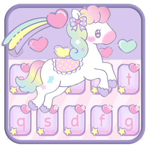 Dreamy Unicorn keyboard