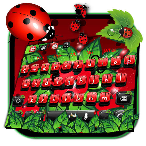 Ladybug Keyboard Theme