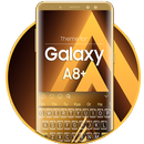 Keyboard for Galaxy A8 plus Gold APK