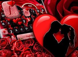 Valentine's Day Love Keyboard Theme скриншот 3