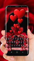 Valentine's Day Love Keyboard Theme Affiche