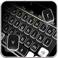 ”Classic Black White Keyboard Theme