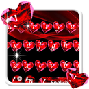 El tema del teclado del corazón del diamante APK