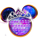 Galaxy Minnie Bowknot Typewriter Theme APK