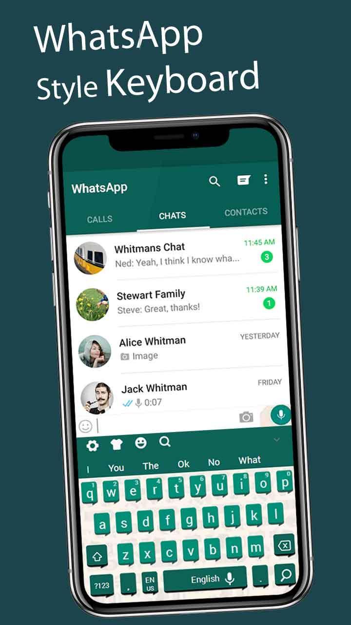 Whatsapp Style Keyboard Theme for Android - APK Download