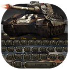 World war ii keyboard military war keyboard theme icône