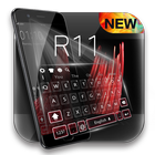 ikon Theme for oppo R11 concise style HD keyboard theme