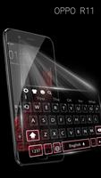 Theme for oppo R11 concise style HD keyboard theme 截图 1