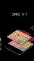 Theme for oppo R11 concise style HD keyboard theme 截图 2