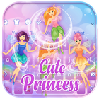 Cute Princess Fairy Keyboard Theme 아이콘