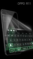Theme for oppo R11 concise style HD keyboard theme screenshot 1