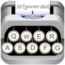 3D Typewriter Black & White-APK