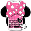 Pink Minnie Keyboard Theme