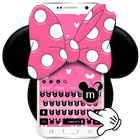 Pink Minnie Keyboard Theme 아이콘