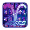 Exquisite Aries Crystal Starry Sky Keyboard Theme