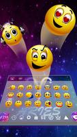 Exquisite Aries Crystal Starry Sky Keyboard Theme screenshot 2
