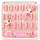 Shining Pink Rabbit Keyboard APK