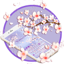 Pink Dream Flower Keyboard Theme APK