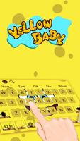 Yellow Elfin Fun Amusing Keyboard Theme Cartaz