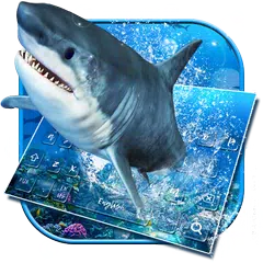 Ocean Shark Keyboard Theme APK download