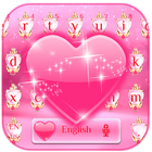 Pink Love Keyboard simgesi
