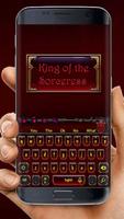 King of witches keyboard Theme Affiche