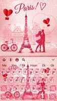 Paris Romance Glitter-toetsenbord screenshot 3