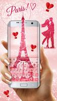 Paris Romance Glitter-toetsenbord screenshot 2