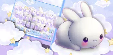 Kawai Rabbit Keyboard Theme