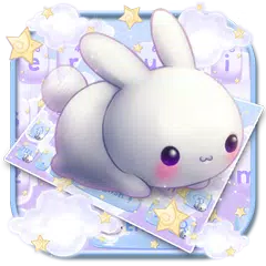 Kawai Rabbit Keyboard Theme
