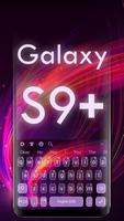 Poster Luminous Keyboard for Galaxy S9 Plus