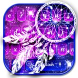 Plum Purple Dream Catcher Keyboard Theme