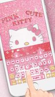 Pink kitty Keyboard capture d'écran 3