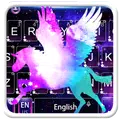 Galaxy Unicorn Keyboard Theme