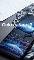 Clavier pour Galaxy Note 9 Affiche