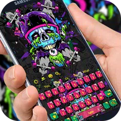 Color Reaper Graffiti Keyboard Theme APK download