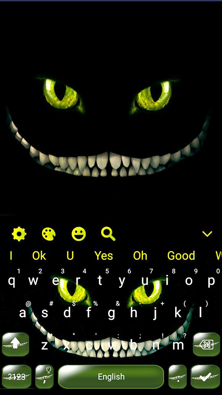 Teufel-Katze-Tastatur-Thema für Android - APK herunterladen