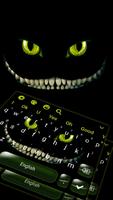 Devil Cat Keyboard poster