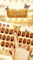 Luxury Gold Butterfly syot layar 2
