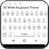 White Keyboard أيقونة