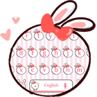 Kawaii Rabbit Keyboard أيقونة