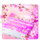 SMS Luminous Shiny Pink Keyboard Theme icon