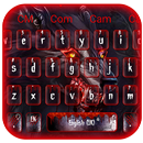 Scary Metal Bloody Wolf Keyboard Theme APK