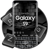 Thème noir pour Galaxy S9 icône